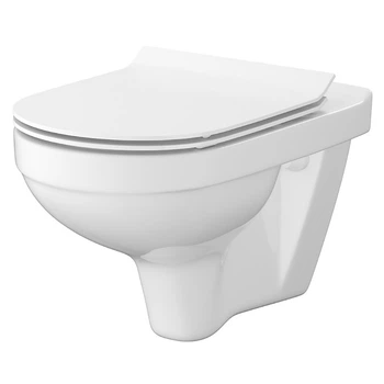 Підвісний унітаз Cersanit Zip SimpleOn з сидінням duraplast S701-567