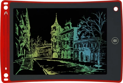 Цветной графический планшет LCD-планшет для рисования Writing Tablet 12 дюймов Red (21723)