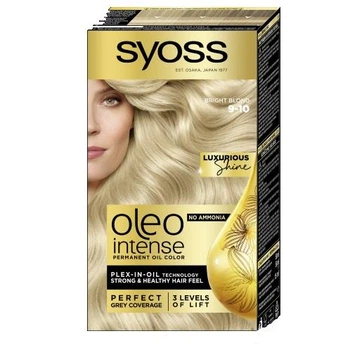 Краска для волос SYOSS Oleo Intense 9-10 Яркий блонд 115 мл (8410436218337)