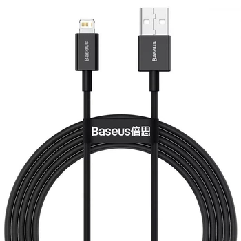 Кабель Baseus Superior Series Fast Charging Lightning 2.4A 2m Black
