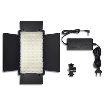 Профессиональная лампа видеосвет Veron LED U600 21х12 cm 480 Lights 3200K-5500K Remote 2.1 m тринога в комплекте