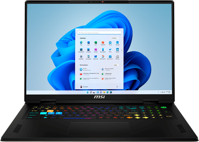Ноутбук MSI Vector A18 HX A9WIG-220UA Cosmos Gray / 18" IPS WQXGA 240 Гц / AMD Ryzen 9 9955HX / RAM 32 ГБ / SSD 1 ТБ / RTX 5080, 16 ГБ / Windows / 4-Zone RGB