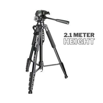 Штатив NeePho NP-910A съемная площадка держатель чехол 57-210 см Black