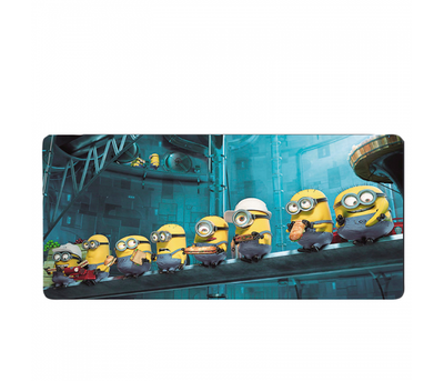 Килимок 300*800 тканинний Minions з боковою прошивкою, товщина 3 мм, Пакет