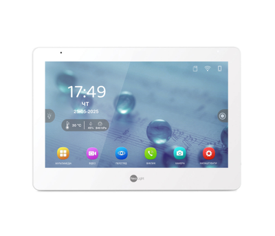 10-ти дюймовий сенсорний гібридний Full HD - IP відеодомофон з пам'яттю NeoLight MEZZO Hybrid