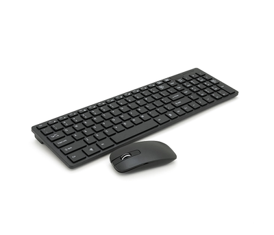 Бездротовий комплект K06 (KB+Mouse), (Eng - Pyc), 2.4G, Black, Box