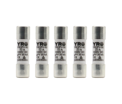 Плавкий запобіжник YROPV-30, 20-25A, 1000Vdc, 10&amptimes38mm, постійна напруга