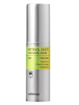 Лифтинг сыворотка для лица с ретинолом Celimax Retinol Shot Tightening Serum, 30 мл
