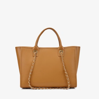 Сумка жіноча шкіряна тоут велика Regina Notte Tote 3933 Рудий
