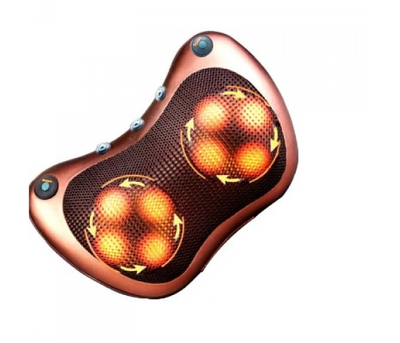 Массажна подушка для шиї та спини Massage Pillow (8 кульок)