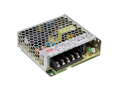 Блок живлення 75W-IP20 12V LRS-12-75 AC120-373V/DC 3 роки гарантії MEAN WELL