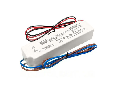 Блок живлення 60W IP67 24V 2 роки гарантії LPV60 MEAN WELL