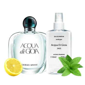 Парфумерна вода для жінок Acqua Di Gioia (аналог Giorgio Armani) 110 ml №80