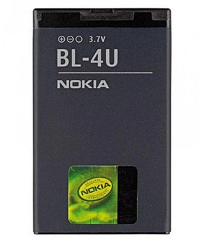 Аккумулятор BL-4U для Nokia Asha 206, Asha210, Asha 300, 301, 305, 306, 308, 309, 311 1000mAh