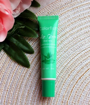 Увлажняющий блеск для губ Colorfish Lip Gloss Aloe Vera flavor с алоэ