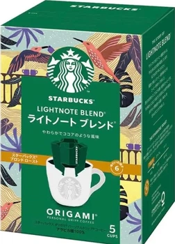 Капельный кофе Starbucks Origami Personal Drip Coffee Light Note Blend 5 х 8.4г