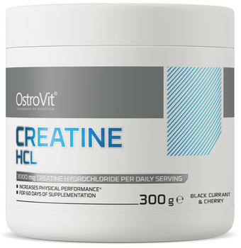 Creatine HCl - 300 г - чорна смородина і вишня