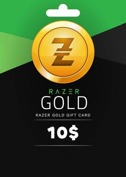 Карта пополнения RAZER GOLD $10 CARD GLOBAL (OTHER) Регион