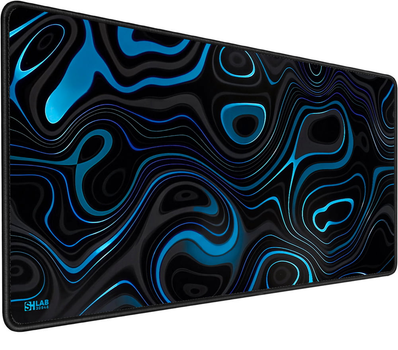 Игровая поверхность (Коврик для мышки) SHLab Pattern Blue SHM-887 (90х40 см) (30948)