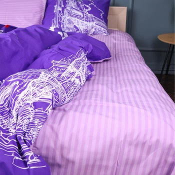 Простынь MirSon Бязь 17-0755 Chic Parisies 180x220 см (2200010933918)