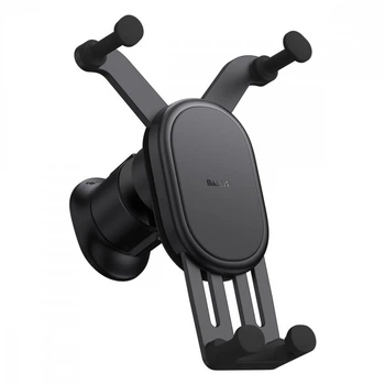Тримач телефона Baseus Stable Gravitational Car Mount Air (Air Outlet Version) black (SUWX020001)