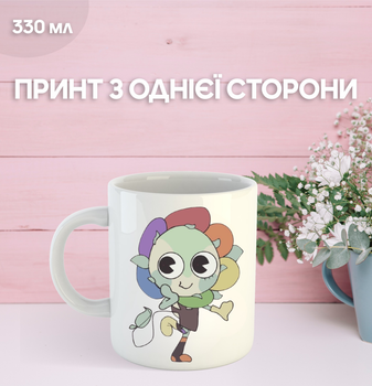 Кружка У Світі Денді Roblox Dandy's World з принтом керамічна чашка 330 мл Uk_564