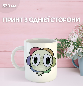 Кружка У Світі Денді Roblox Dandy's World з принтом керамічна чашка 330 мл Uk_571