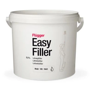 Готовая шпаклевка для ремонта Flugger Easy Filler Белая 0.3 л.