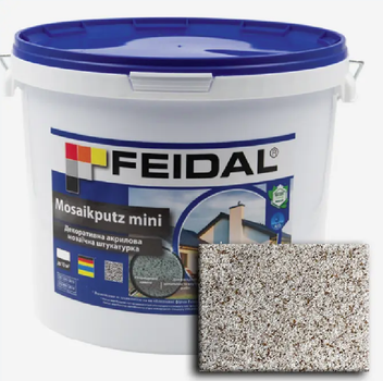 Декоративна акрилова мозаїчна штукатурка Feidal Mosaikputz mini А24 15кг
