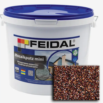 Декоративна акрилова мозаїчна штукатурка Feidal Mosaikputz mini А31 25кг