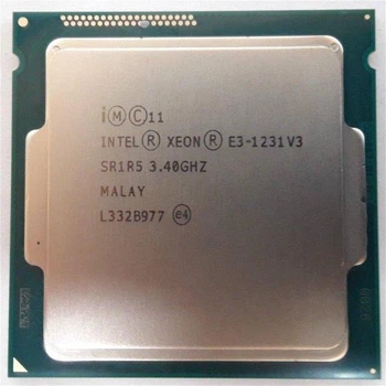 Процессор LGA1150 Haswell Intel Xeon E3-1231v3 4x3.40GHz 8M Cashe 80W SR1R5 Б\В - Б/У