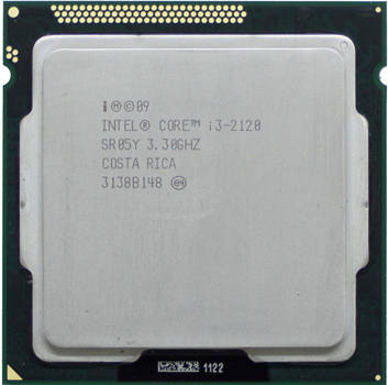 Процесор LGA1155 Sandy Bridge Intel Core i3 2120 2x3.30GHz 3m Cashe HD Graphics 2000 5GT\s 65W Б\В