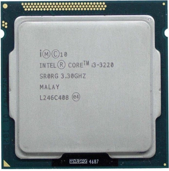 Процесcор LGA1155 Ivy Bridge intel Core i3 3220 2x3.30GHz 3mb Cashe 65W Intel HD Graphics 2500 Б\В - Б/У