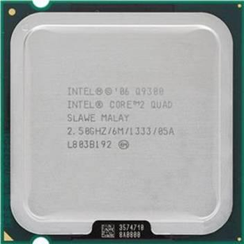 Процессор LGA775 Yorkfield intel Core 2 Quad Q9300 4x2.50GHz 6mb Cashe 1333MHz Б\В