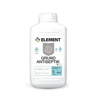 Ґрунтовка антисептична від плісняви ELEMENT GRUND ANTISEPTIK 1л