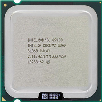 Процессор LGA775 Yorkfield intel Core 2 Quad Q9400 4x2.66GHz 6mb Cashe 1333MHz Б\В