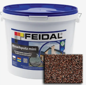 Декоративна акрилова мозаїчна штукатурка Feidal Mosaikputz mini А29 15кг