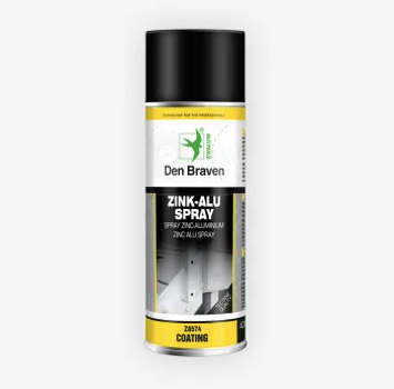 Антикор. спрей с цинком и аллюминием Den Braven Zinc Aluminium Spray 400мл