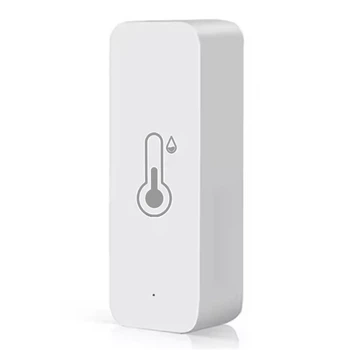Датчик температуры и влажности воздуха Tuya THB2 с Bluetooth 5.0, термометр / гигрометр / термогигрометр, белый (85971148)