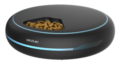 Автоматична годівниця для котів та собак Cecotec Pumba 1600 Purrfect Meal 1.6 л 34x9x32 см Black (CCTC-09562)