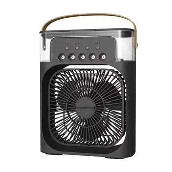Мини вентилятор с контейнером для льда Air Cooler Fan (3_06242)