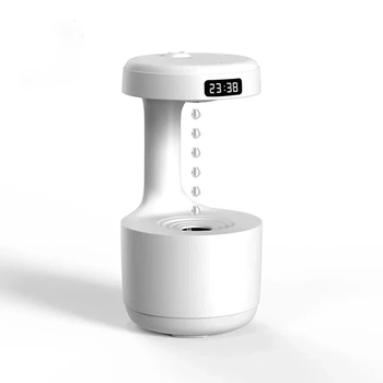 Увлажнитель воздуха портативный Kinscoter DQ-011 Anti Gravity Humidifier электрический 800 мл White (41901IC565)