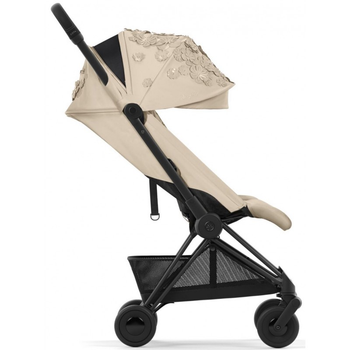 Коляска Coya Matt Simply Flowers Beige