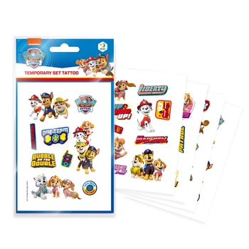 Набор детских временных татуировок "Paw Patrol Команда" Щенячий патруль 4 листа 200435