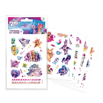 Набор детских временных татуировок "My Little Pony" 4 листа 200437