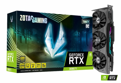 Відеокарта Zotac GAMING GeForce RTX 3080 Ti Trinity OC 12GB GDDR6X (ZT-A30810J-10P)