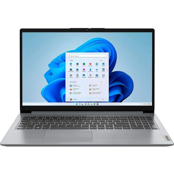 Ноутбук Lenovo IdeaPad 1 15ALC7 IPS / Ліцензійна Windows 11 Pro / AMD Ryzen 5 5625U 6 ядер, 12 потоків / RAM 24 ГБ / SSD 512 ГБ / Cloud Grey