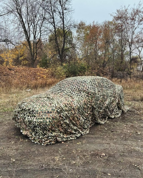 Сітка маскувальна 11,2 x6 м. Оксфорд 80-110 (100% поліестер) Камуфляж