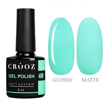 Гель лак Crooz Gel Polish №40 8 мл (Мятный)