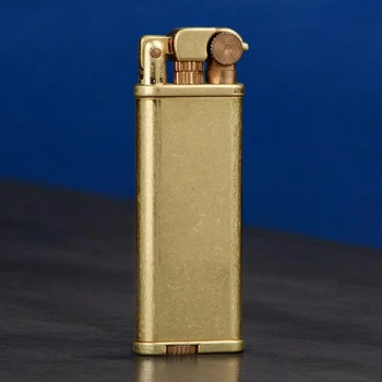 Запальничка бензинова Chief Retro CF316 Gold Old у подарунковій